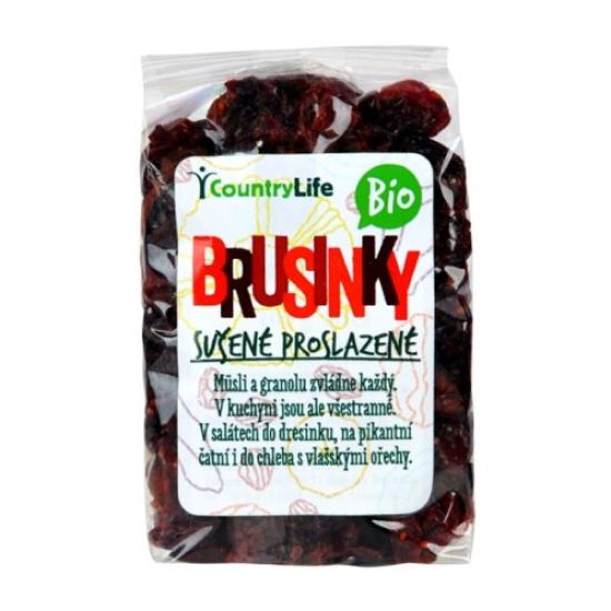 BIO Klikva velkoplodá (brusinky) proslazená 100 g 100g