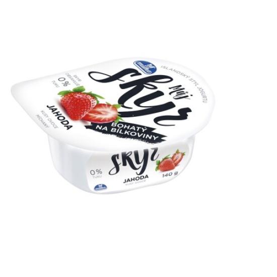 Můj Skyr 0% jahoda 140 g 140g